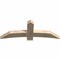 Ekena Millwork Bellingham Rough Sawn Timber Gable Bracket, Douglas Fir, 60"W x 22"H x 4"D x 6"F, 9/12 Pitch GBW060X22X0406BEL00RDF - alternate 3